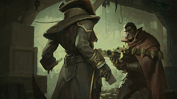 Gangplank, Bilgewater event, Miss Fortune rivalry, Factions clash HD wallpaper