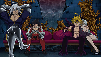 The Seven Deadly Sins, , Intriguing character designs, Dark fantasy aesthetic HD wallpaper