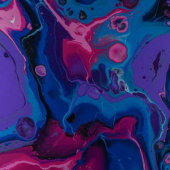 Abstract, Divorces, Multicolored, Motley, Liquid, Stains, Spots HD phone wallpaper