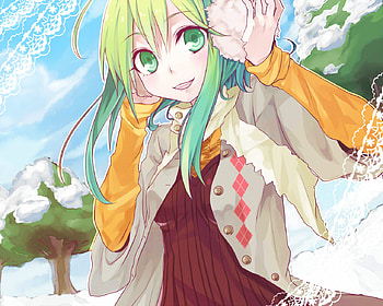 Gumi, girl, vocaloid, anime HD wallpaper