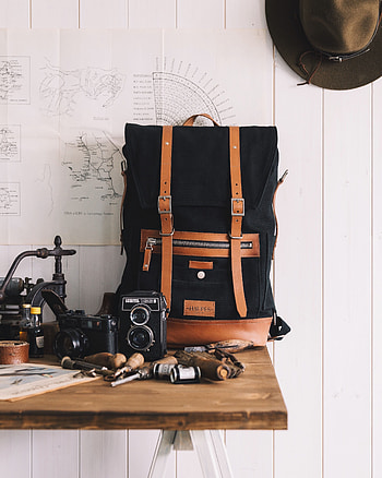Tools, Miscellanea, Miscellaneous, Backpack, Rucksack, Hat, Cards, Cameras HD phone wallpaper