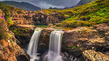 True Fairy Pools, Skye, Scotland HD wallpaper