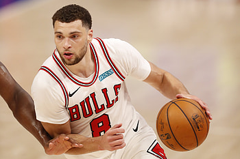 Zach LaVine, Philadelphia 76ers, Lillard, Perfect trade target HD wallpaper