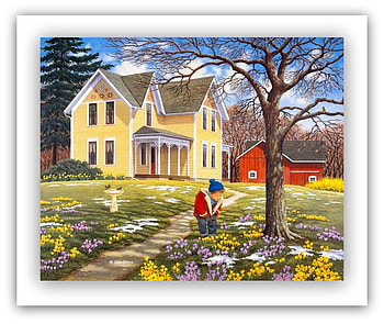 springtime, flowers, country, spring HD wallpaper