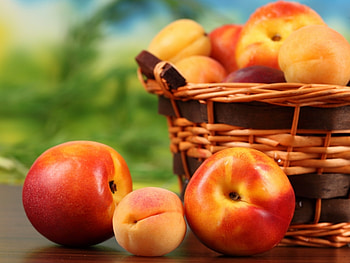Fruits, Food, Peaches HD wallpaper