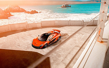 Mclaren, Cars, View From Above, P1 HD wallpaper