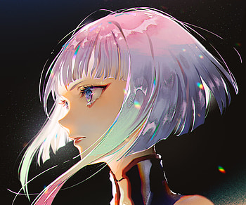 Lucyna Kushinada, Lucy (Cyberpunk: Edgerunners), Anime, Cyberpunk: Edgerunners HD wallpaper