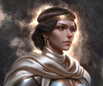 Magic Planewalkers: Noble Cover, fantasy, woman HD wallpaper