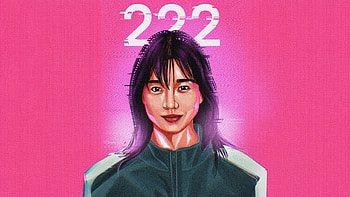 Squid Game : Iconic Player 222, Squid Game HD wallpaper
