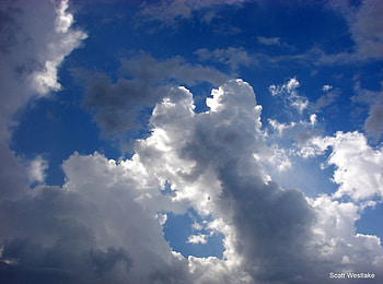 Jamacian Clouds, clouds, sky HD wallpaper