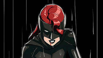 Batwoman Red Blood , batwoman, superheroes, artist, artwork, digital-art, deviantart HD wallpaper
