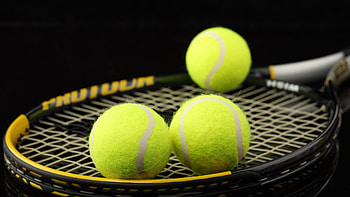 Tennis highlights, Epic rallies, Tennis court action, Perfect volleys HD wallpaper