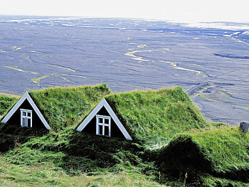 European scenery , houses, green HD wallpaper