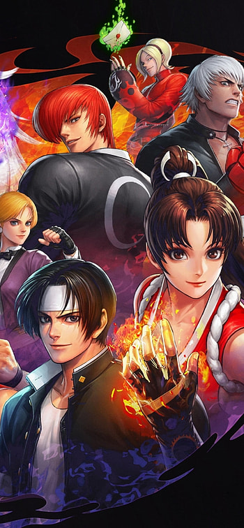 Kyo Kusanagi, SNK, Iori Yagami, King of Fighters HD phone wallpaper