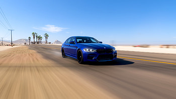 Bmw M5, car, beach, road, vehicle, BMW HD wallpaper
