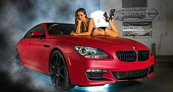 This-Is-How-You-Advertise, Sexy, Bmw, Model, Matte Red HD wallpaper