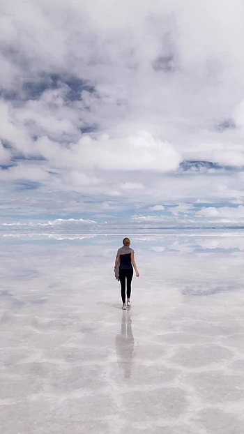 Salar De Uyuni, Bolivia, Travels, World's biggest mirror HD phone wallpaper