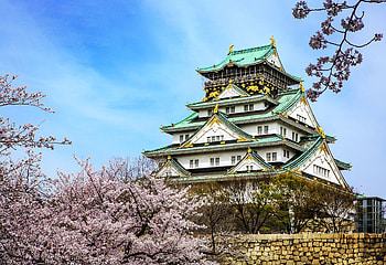 Osaka Castle, Travels, Japan exploration, Scenic graphy HD wallpaper