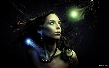 Digital Beauties, girls, abstract, 3d HD wallpaper