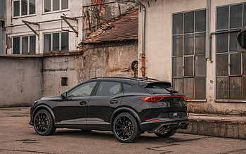 SEAT Cupra, ABT, 2022, , Cupra Formentor VZ5, rear view, exterior, tuning SEAT Cupra, new black SEAT Cupra, SEAT HD wallpaper