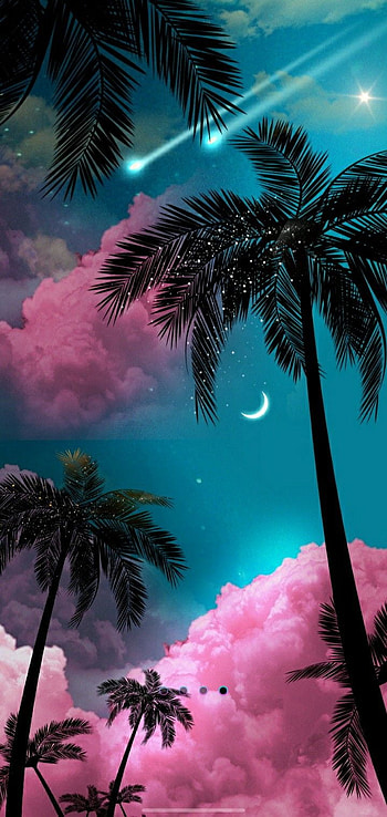 Beach sky, atmosphere HD phone wallpaper