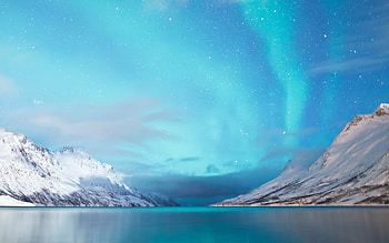 Polar Mountains 2, polar, mountains, nature, ice HD wallpaper