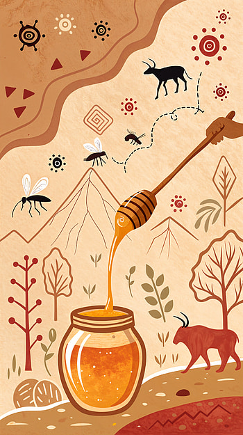 Honey Harvest : Nature’s Sweet Flow, nature, Wildlife HD phone wallpaper