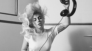 Lady Gaga Monochrome , lady-gaga, celebrities, girls, singer, music, monochrome, black-and-white HD wallpaper