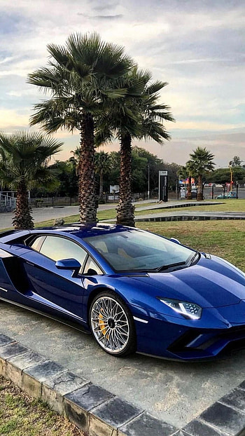 Cool Car, Cool Blue Car HD phone wallpaper