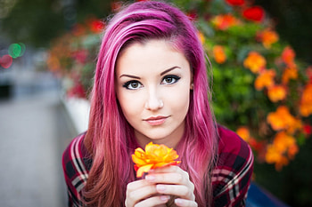 Pretty Face, face, model, pretty, woman HD wallpaper
