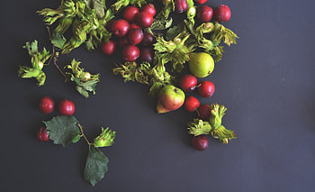 Fruits, Food, Pears, Plum HD wallpaper