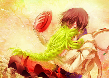CC x Lelouch, anime, code geass, couple, lelouch, cc HD wallpaper