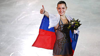 Adelina Sotnikova, Olympic champion, Sochi glory, Inspiring journey HD wallpaper