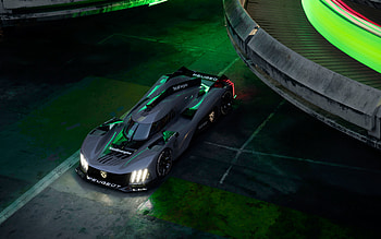 Peugeot 9X8, electric cars, 2022 cars, supercars, racing cars, 2022 Peugeot 9X8, french cars, Peugeot HD wallpaper