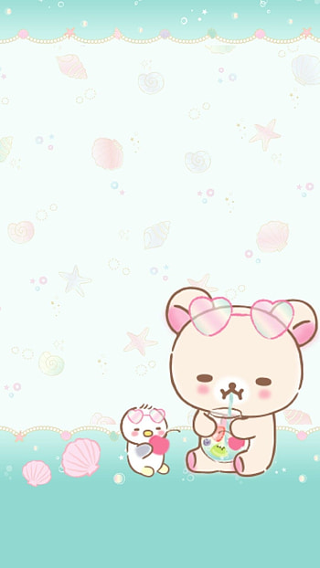 Korilakkuma , Rilakuma , Cute cartoon HD phone wallpaper