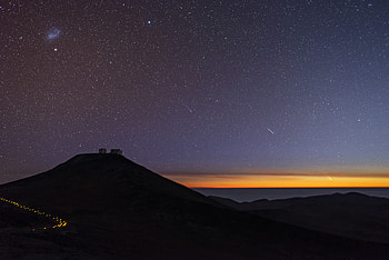 Stars Space Sunset , stars, space, sunset, nature HD wallpaper
