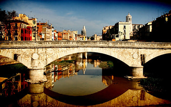 Landscape, Rivers, Bridges, Architecture HD wallpaper