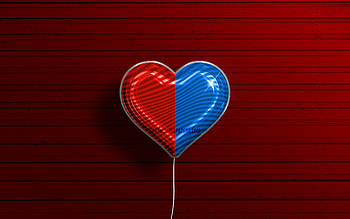 I Love Catania, , realistic balloons, red wooden background, Day of Catania, Italian cities, flag of Catania, Italy, balloon with flag, Catania flag, Catania HD wallpaper