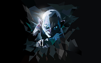 Artwork, Lord of the Rings: Gollum HD wallpaper