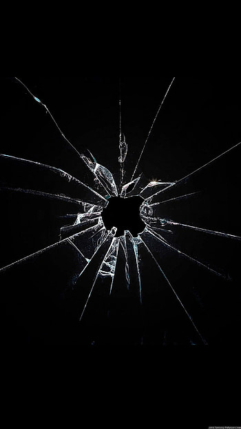 Mobile Glass Broken, Crack Background HD phone wallpaper