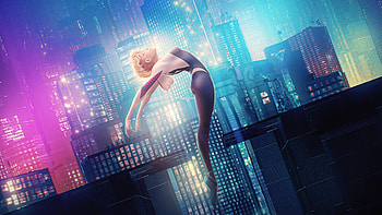 Gwen Stacy From dom , gwen-stacy, superheroes, artist, artwork, digital-art, deviantart HD wallpaper