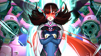 Overwatch Dva Digital Art , dva-overwatch, overwatch, games, artist, artwork, digital-art, deviantart HD wallpaper
