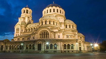 Cityscape beauty, Sofia's charm, Bulgarian landmark, Architectural marvel HD wallpaper