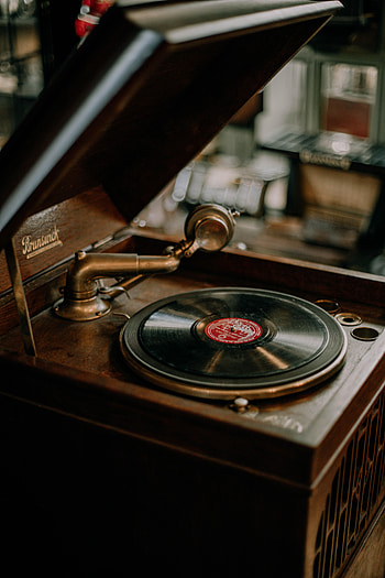 Music, Plate, Retro, Vinyl Player, Vinyl HD phone wallpaper