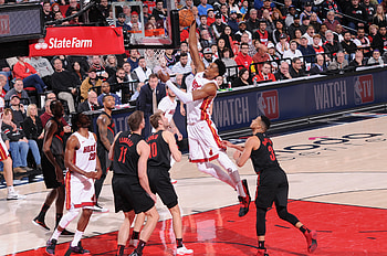 Hassan Whiteside, Sports player, Portland Trail Blazers, Skillset HD wallpaper