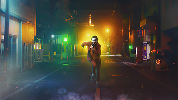 Joker On The Run, joker, superheroes, artwork, artist, digital-art HD wallpaper