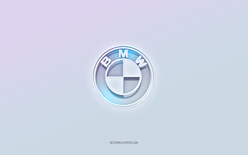 BMW logo, cut out 3d text, white background, BMW 3d logo, BMW emblem, BMW, embossed logo, BMW 3d emblem HD wallpaper