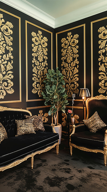 Elegant Therapy: A Luxurious , interior design HD phone wallpaper