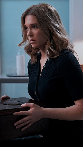 Lea seydoux, hollywood movie, no time to die HD phone wallpaper