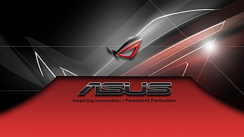 asus, shadows, didis, red HD wallpaper
